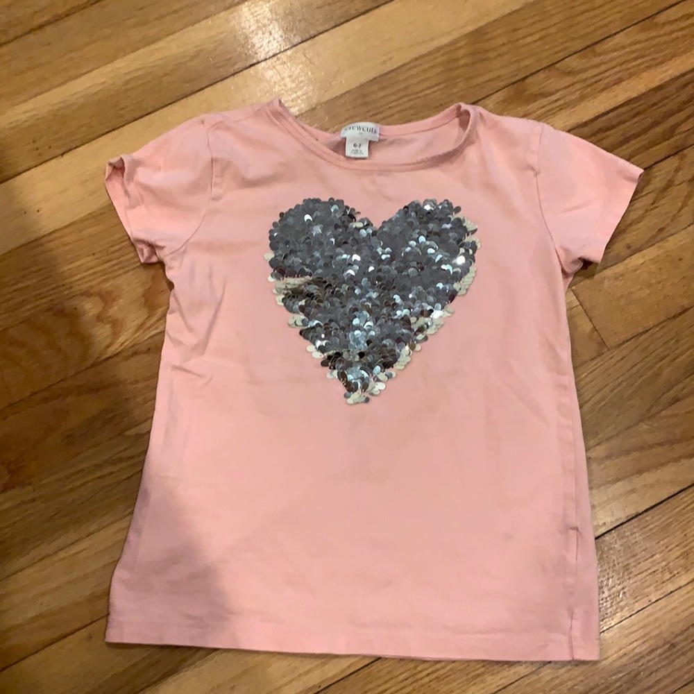 JCrew cuts girls shirt, SZ 6-7